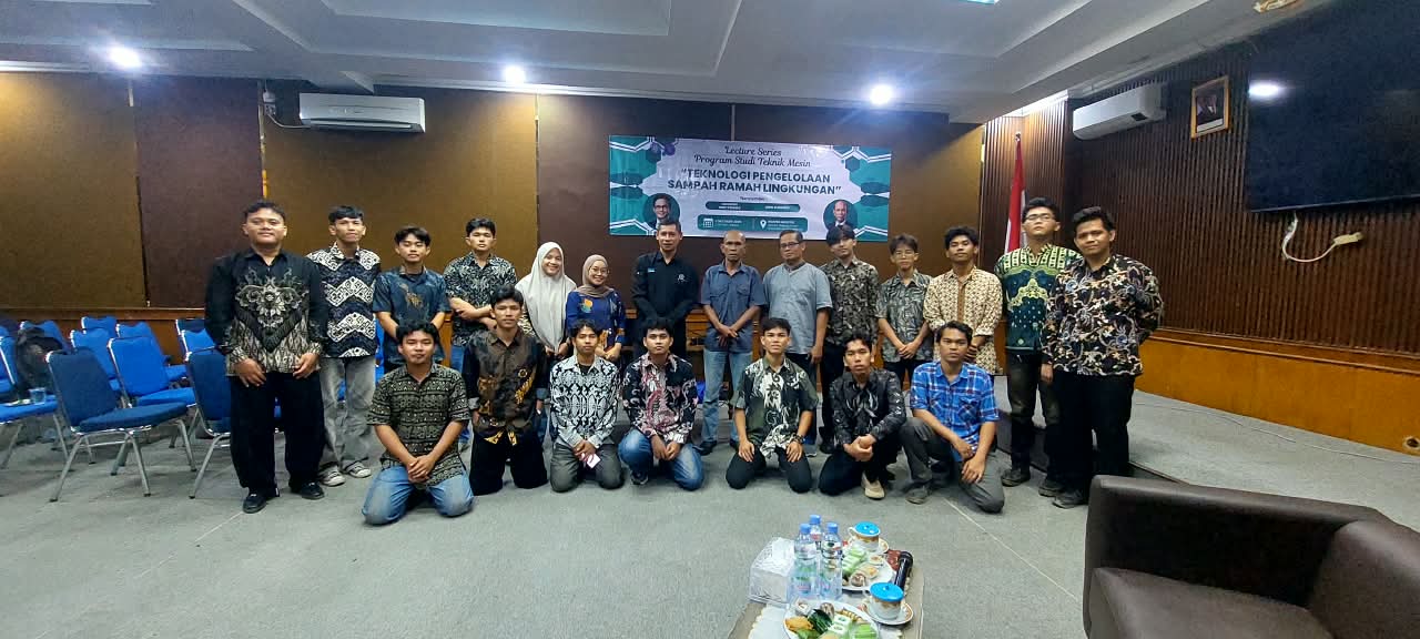 Program Studi Teknik Mesin UBB Gelar Lecture Series Bertema Teknologi Pengelolaan Sampah Ramah Lingkungan